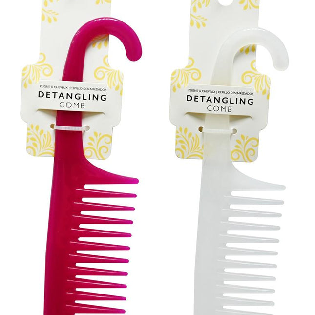 UBL Shower Comb Detangling with Hook