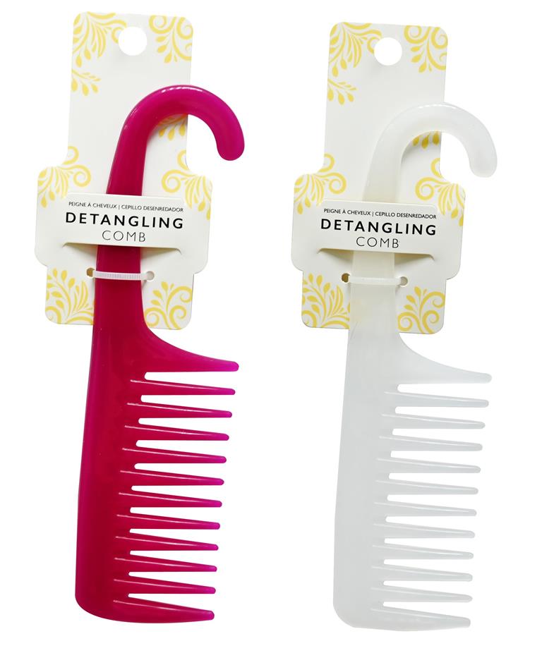 UBL Shower Comb Detangling with Hook