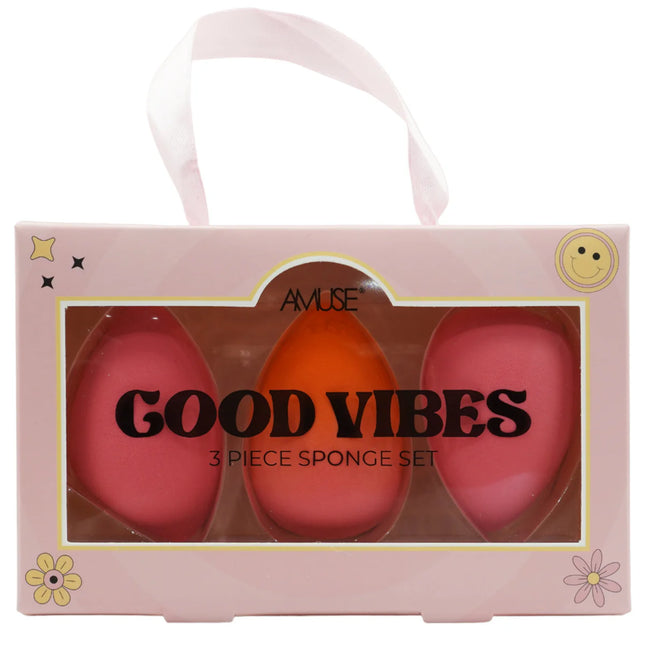 Amuse Good Vibes Sponge Set 3pc