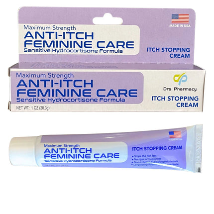 Drs Pharmacy Anti Itch Feminine Cream 1oz