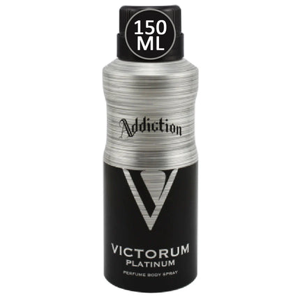 ADDICTION BODY SPRAY VICTORUM PLATINUM 150ML