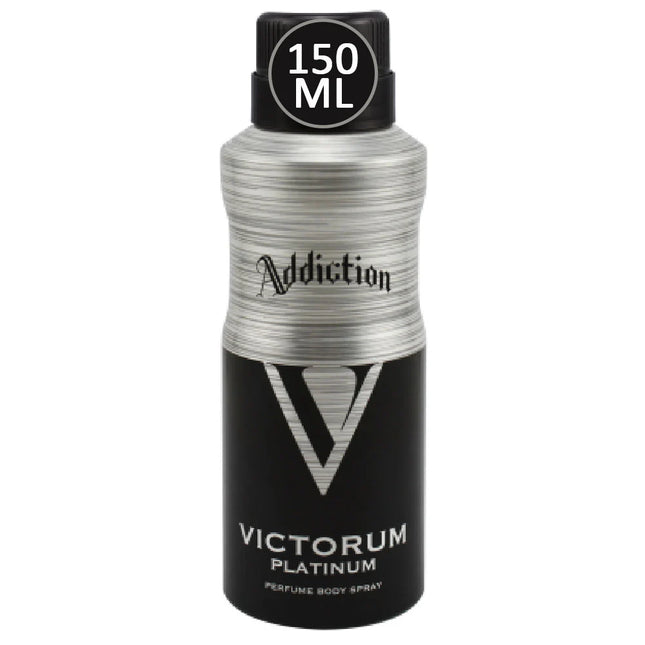 ADDICTION BODY SPRAY VICTORUM PLATINUM 150ML
