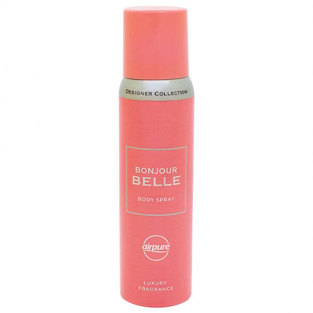 AIRPURE DESIGNER BODY SPRAY LADIES BONJOUR
