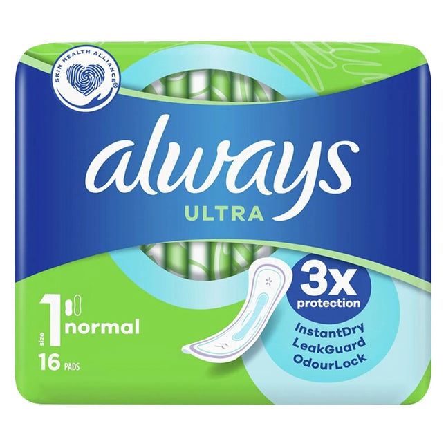 Always Ultra Pads Normal 16's