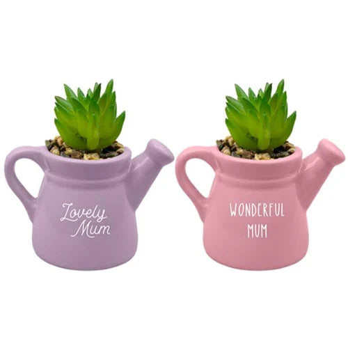 Mother's Day Ceramic Watering Can Ornament