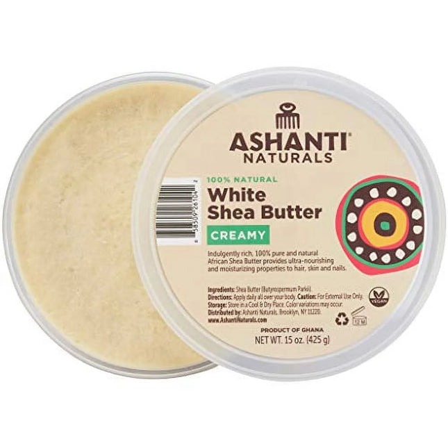 Ashanti White Shea Butter Creamy 15oz