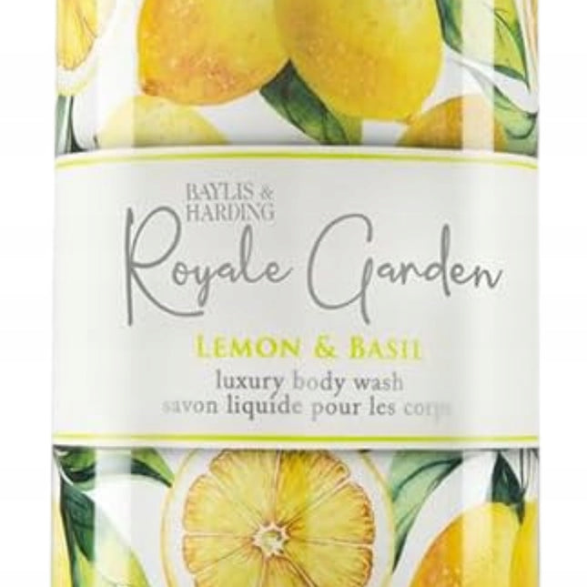Baylis & Harding Royale Garden Luxury Body Wash Lemon & Basil 500ml