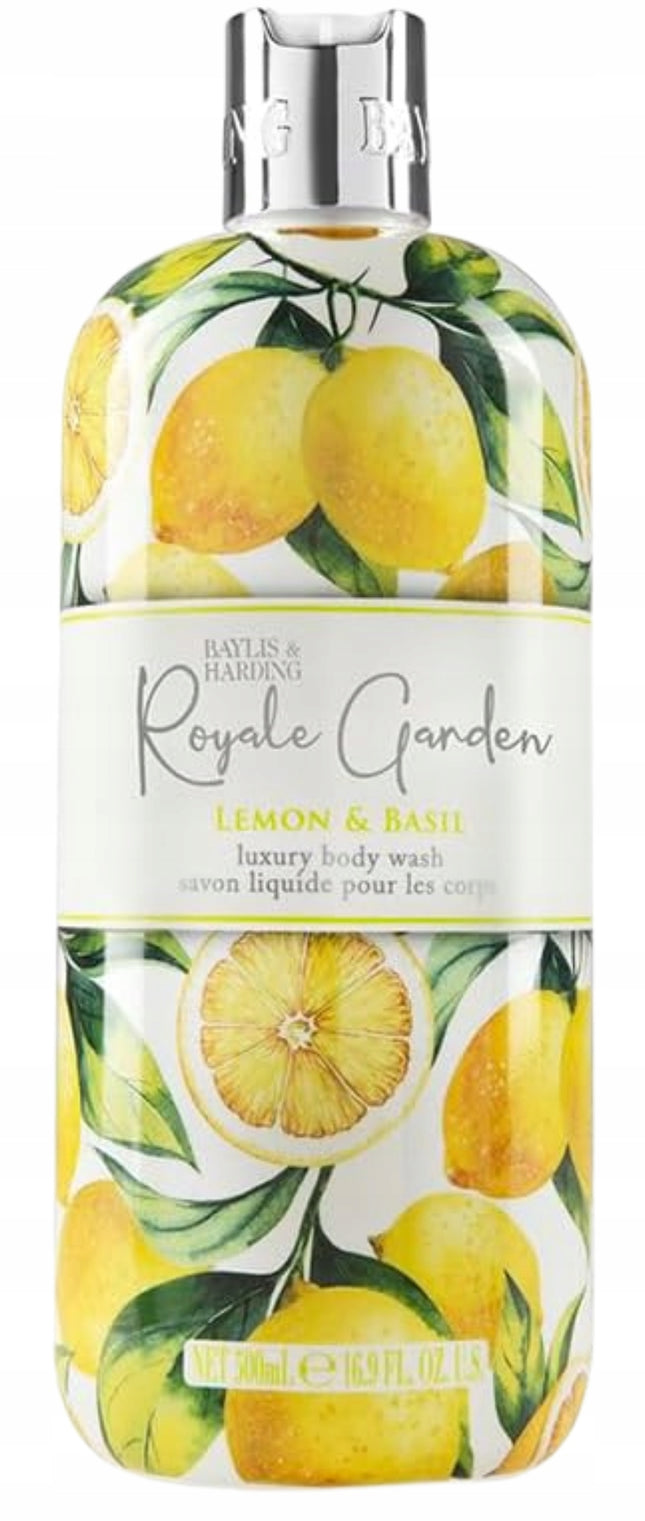 Baylis & Harding Royale Garden Luxury Body Wash Lemon & Basil 500ml