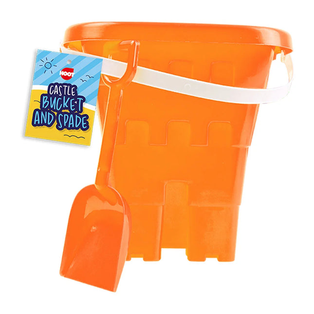 HOOT SQUARE CASTLE BUCKET & SPADE SET