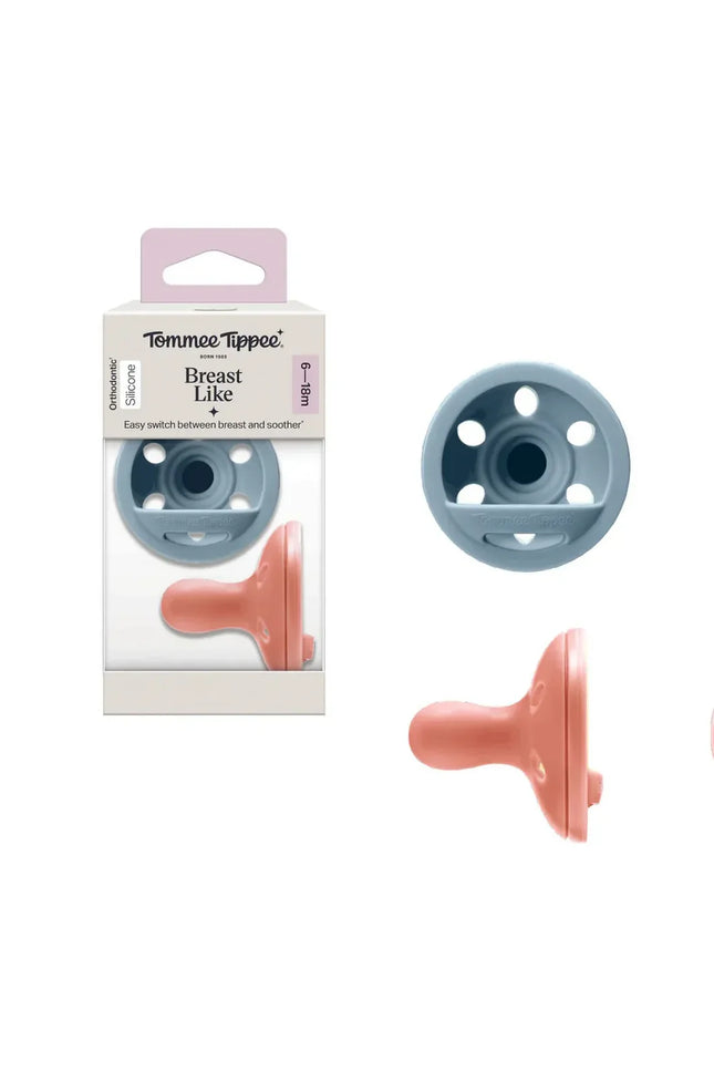 Tommee Tippee Breast Like Soother 6-18m 2pk