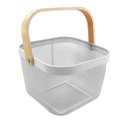 Casa & Casa Metal Mesh Basket