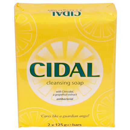 Cidal Cleansing Antibacterial Bar 2x100g