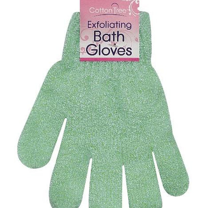 Cotton Tree Exfoliating Bath Glove Asst Cols