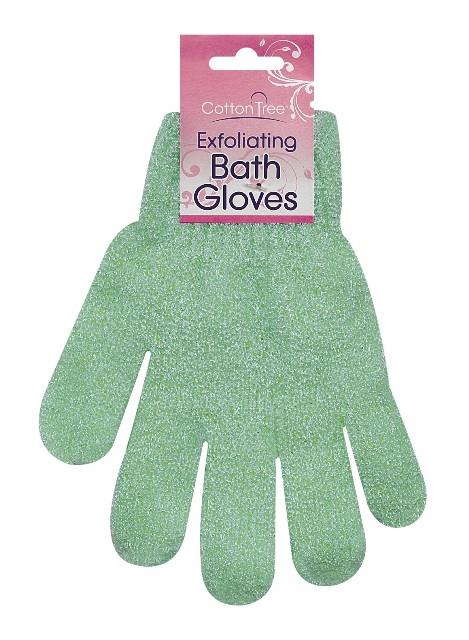 Cotton Tree Exfoliating Bath Glove Asst Cols