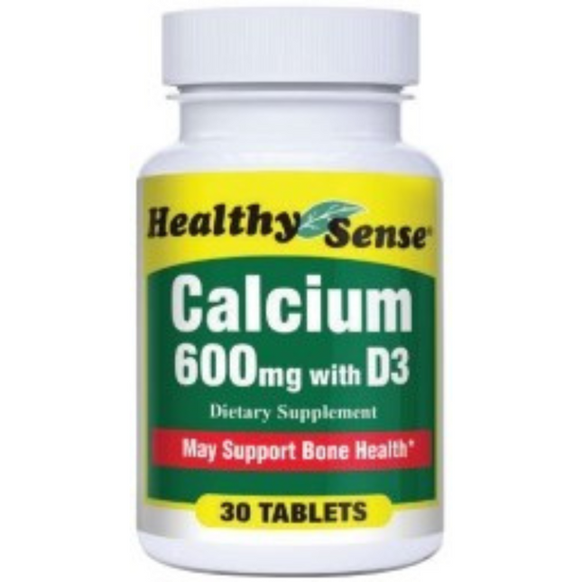 Healthy Sense Calcium 600mg Tablets 24's