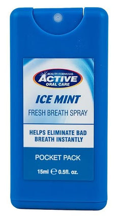 Beauty Formulas Active Ice Mint Pocket Breath Spray 15ml