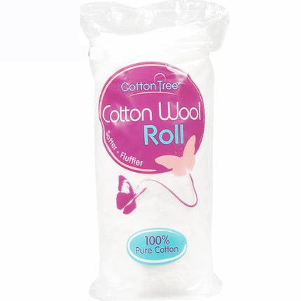 Cotton Tree Cotton Wool Roll 80g