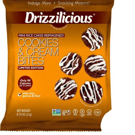 Drizzilicious Mini Rice Cakes Variety Pack 21g