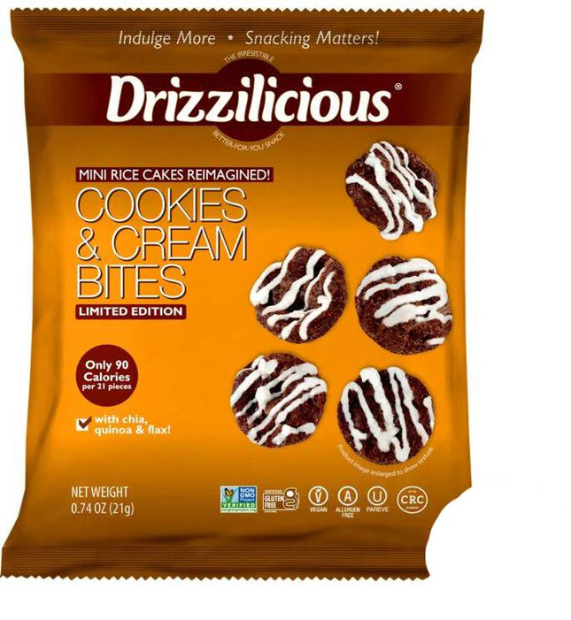 Drizzilicious Mini Rice Cakes Variety Pack 21g