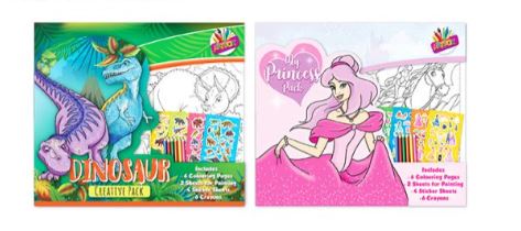 ArtBox Creative Colouring Kit 18pc Asst