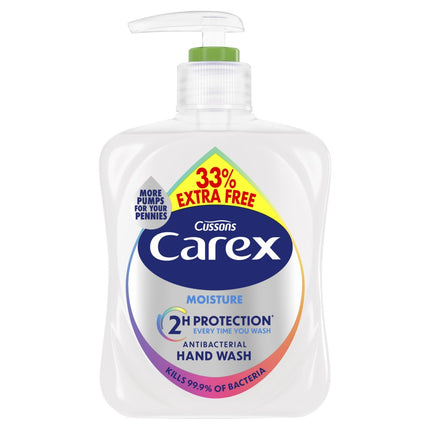 Carex Moisture Antibacterial Hand Wash 333ml