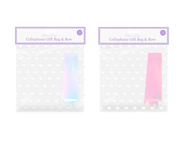 Mother's Day Cellophane Gift Bag & Giant Bow