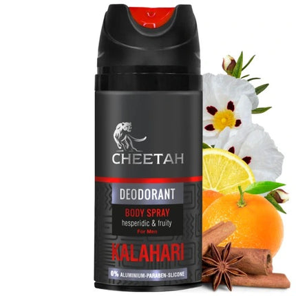Cheetah Kalahari Men's Deodorant Body Spray 150ml