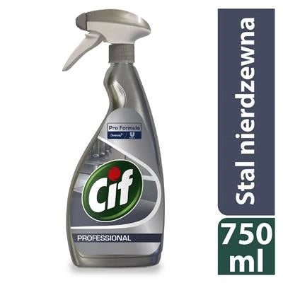 Cif Professional Stainless  Steel Spray 750ml