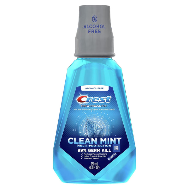 Crest Pro-Health Mouthwash Clean Mint 250ml