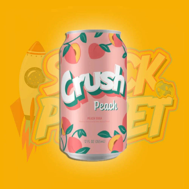 Crush Peach Soda 355ml