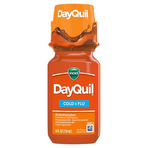 DayQuil Cold & Flu 4fl oz
