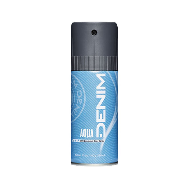 Denim Deodorant Body Spray 150ml Aqua