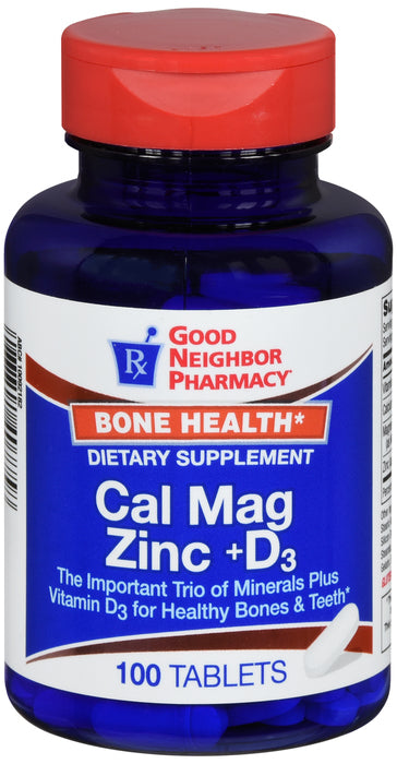 GNP Cal, Mag + D3 Tablets 100's