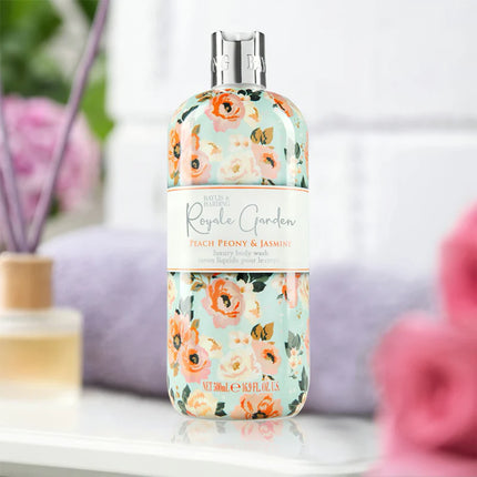 Baylis & Harding Royale Garden Luxury Body Wash Peach Peony & Jasmine 500ml