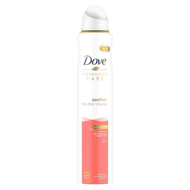 Dove Deodorant Spray 200ml Sheer Fresh Peach & Poppy