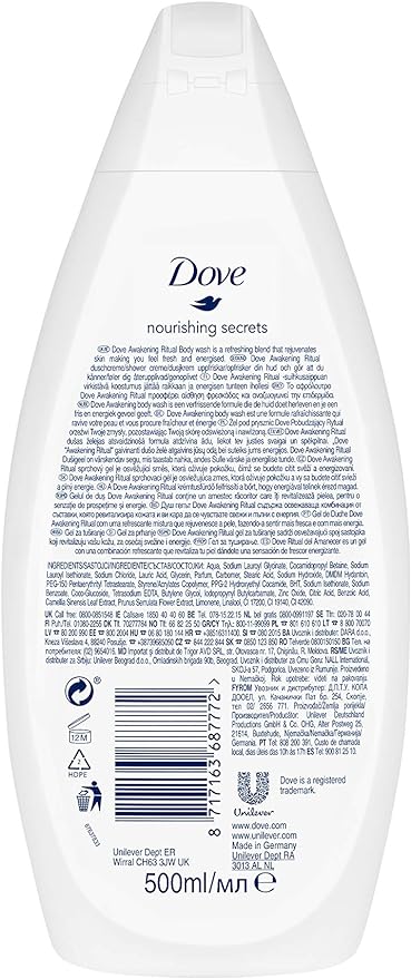 Dove Shower Gel Match & Sakura 450ml