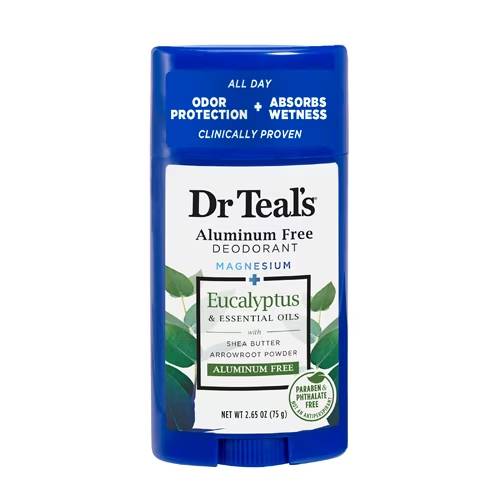 Dr.Teal's Deodorant Eucalyptus 2.65oz
