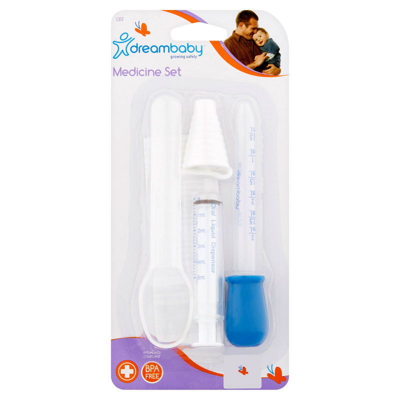 Dreambaby Medicine Set  Spoon/Dropper/Syringe