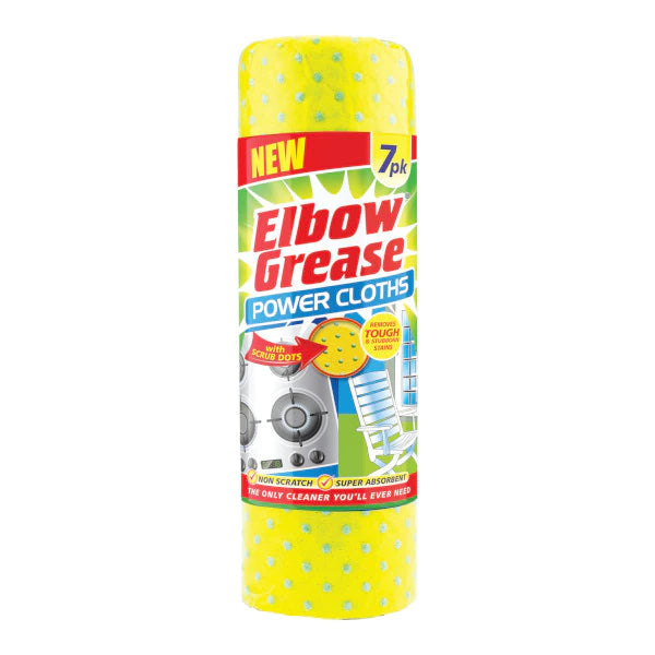 Elbow Grease Power Cloths 7pk