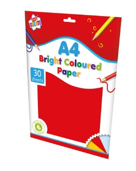 Kids Create A4 Bright Paper 30sht