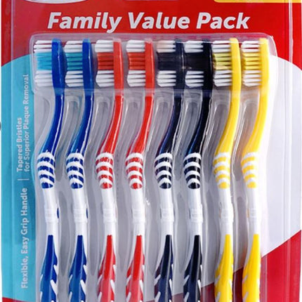 Iodent Family Value Toothbrush Soft 8pk