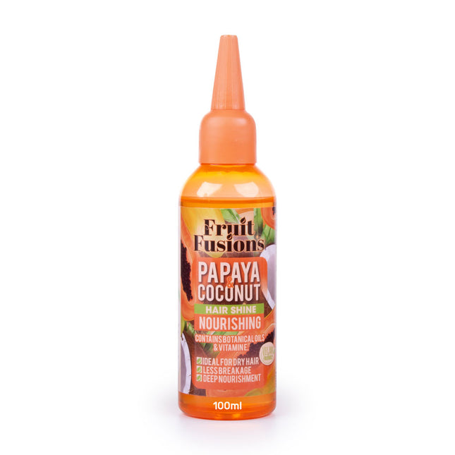 FRUIT FUSIONS PAPAYA & COCONUT 100ML HAIR SHINE