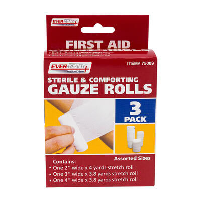 Gauze Rolls 3pc