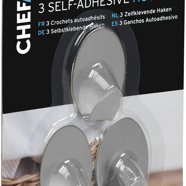 Chef Aid Stainless Steel Hooks 3pk