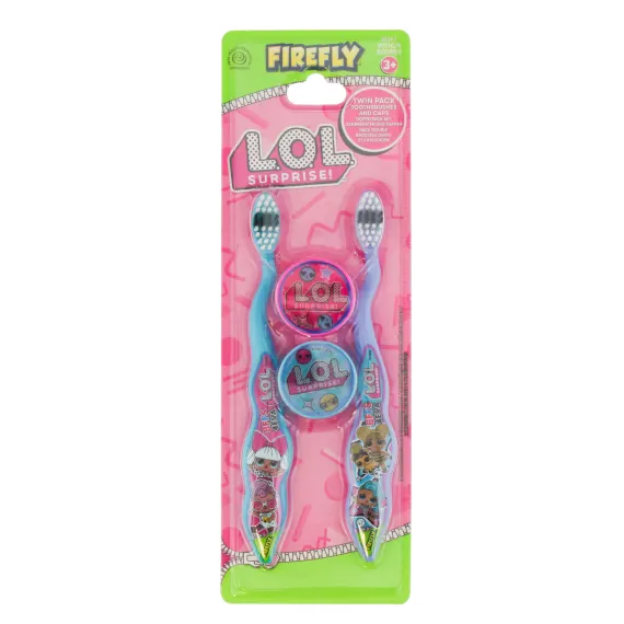 Firefly L.O.L Surprise Twin Pack Tooth Brushes & Caps