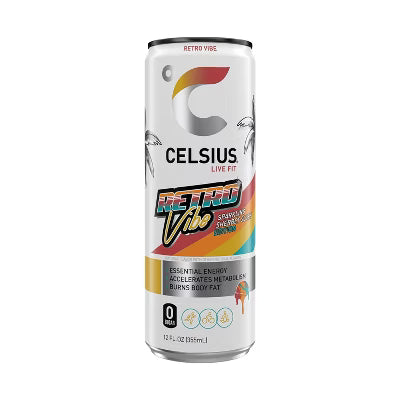 Celsius Retro Vibe Energy Drink 355ml