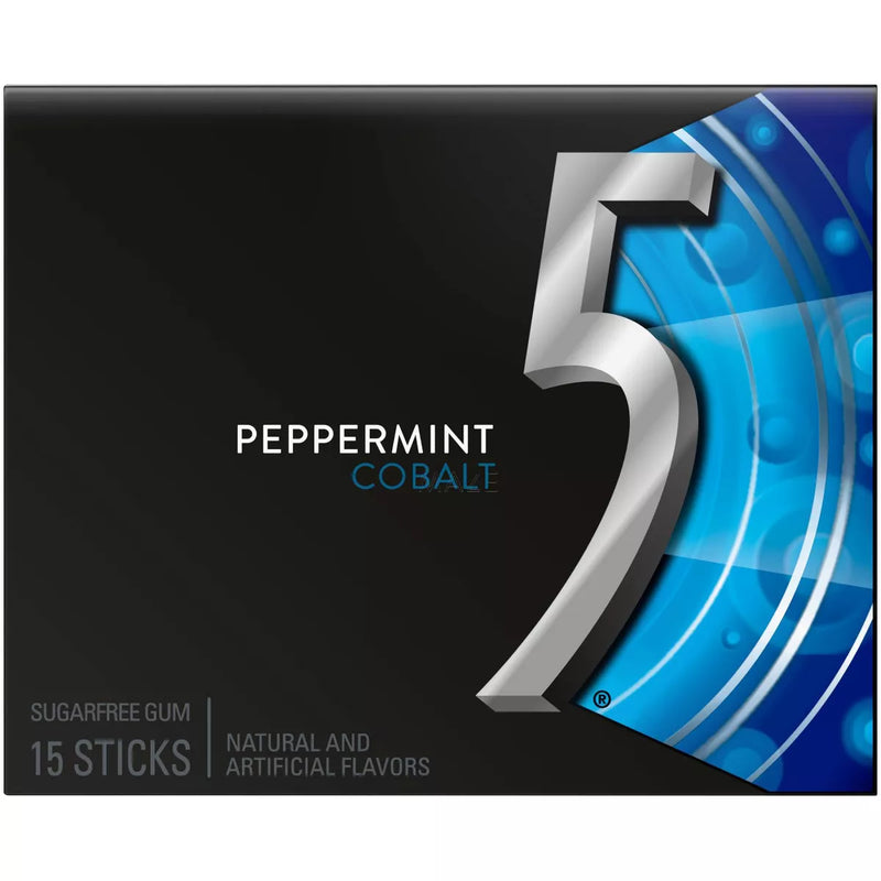 Wrigley's 5 Cobalt Peppermint 15 stick