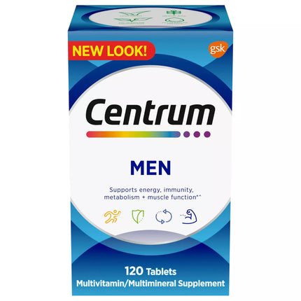 Centrum  Men 120's