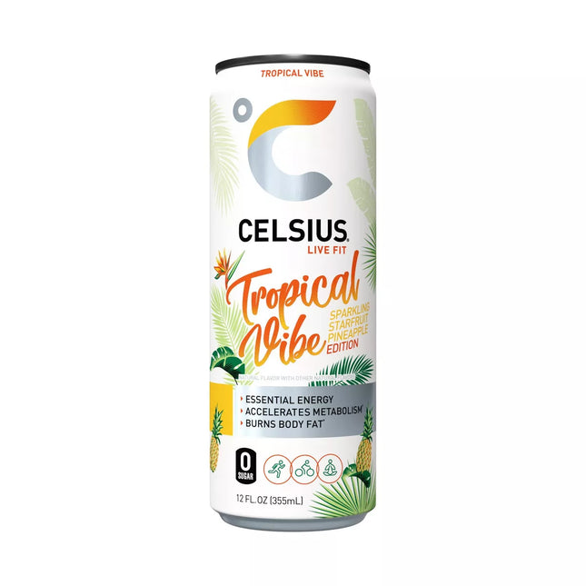 Celsius Tropical Vibe Energy Drink 355ml