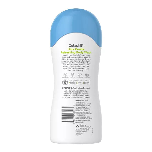 Cetaphil Refreshing Body Wash Sensitive 16.9oz